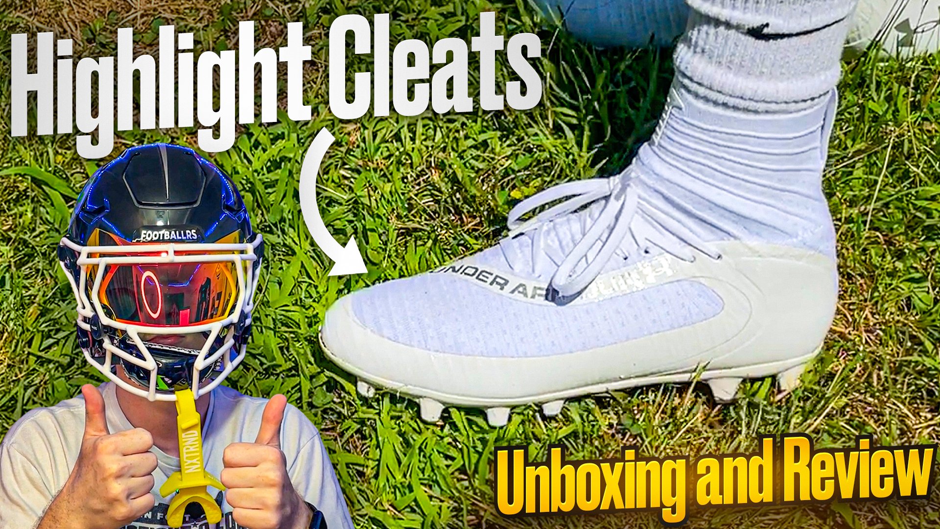 UA Highlight 2 MC Knit　WHT 28.0㎝　P UA Highlight 2 MC Knit Men's Football Cleats | Under Armour Canada